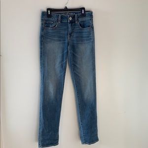 basic zip up button skinny jeans